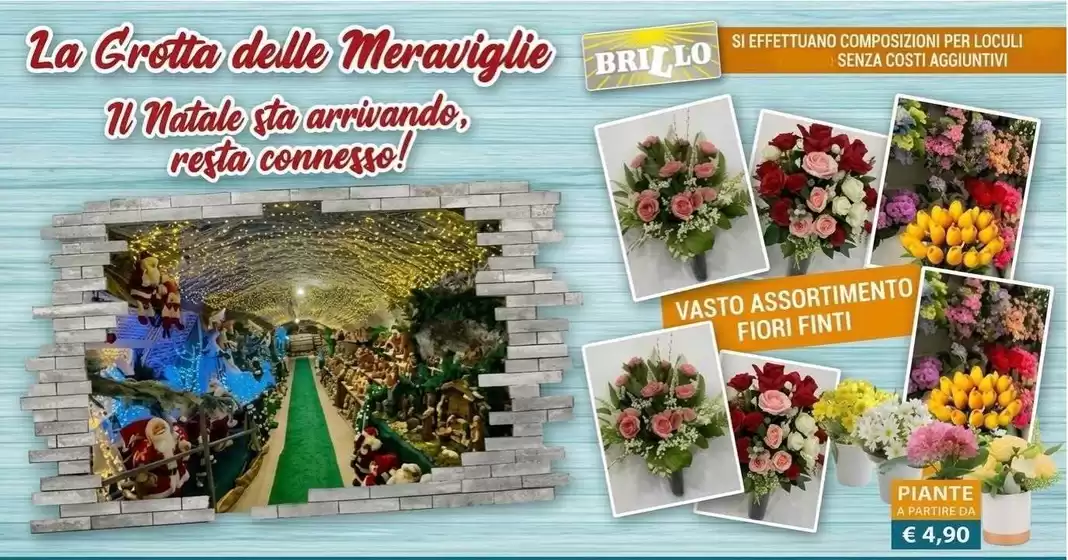 Volantino Brillo a Oriolo | La grotta delle meraviglie | 2026-10-07T00:00:00.000Z - 2026-10-21T00:00:00.000Z