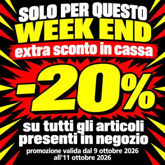 Volantino Maison et Cadeaux | Extra sconto in cassa -20% | 2026-10-09T00:00:00.000Z - 2026-10-11T00:00:00.000Z
