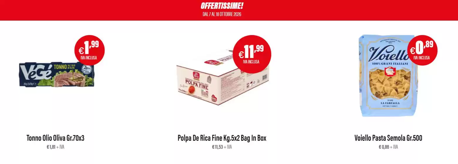 Volantino AG Cash and Carry | Offertissime! | 2026-10-07T00:00:00.000Z - 2026-10-18T00:00:00.000Z