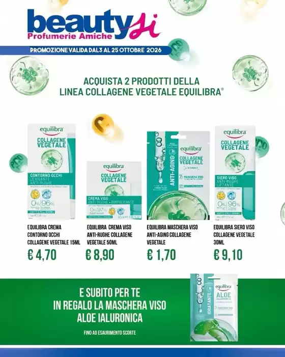 Volantino Beauty Si | Promozione valida dal 3 al 25 ottobre 2026 | 2026-10-03T00:00:00.000Z - 2026-10-25T00:00:00.000Z