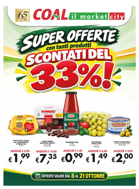 Volantino Coal a Trivento | Coal il market | 2026-10-08T00:00:00.000Z - 2026-10-21T00:00:00.000Z
