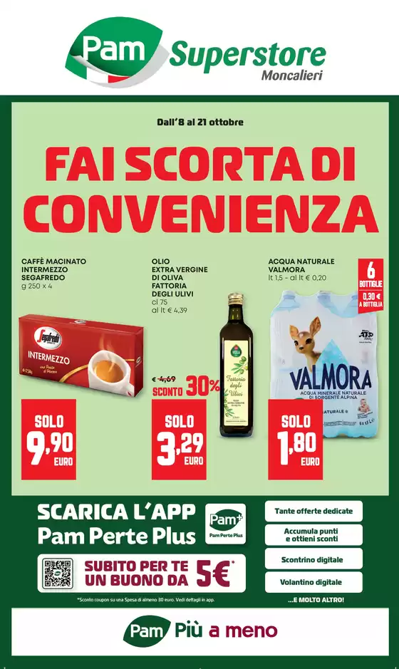 Volantino Pam | Fai scorta di convenienza - MONCALIERI | 2026-10-08T00:00:00.000Z - 2026-10-21T00:00:00.000Z