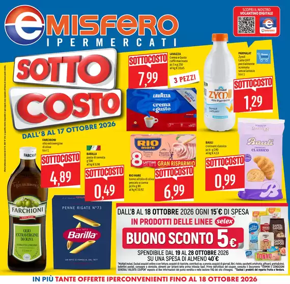 Volantino Emisfero a Bassano del Grappa | SottoCosto | 2026-10-08T00:00:00.000Z - 2026-10-17T00:00:00.000Z