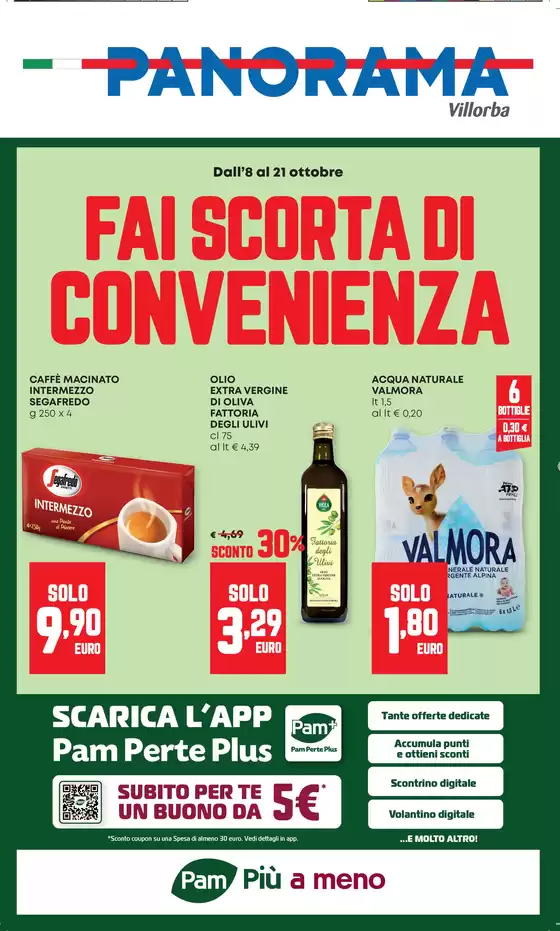 Volantino Panorama | Fai scorta di convenienza | 2026-10-08T00:00:00.000Z - 2026-10-21T00:00:00.000Z