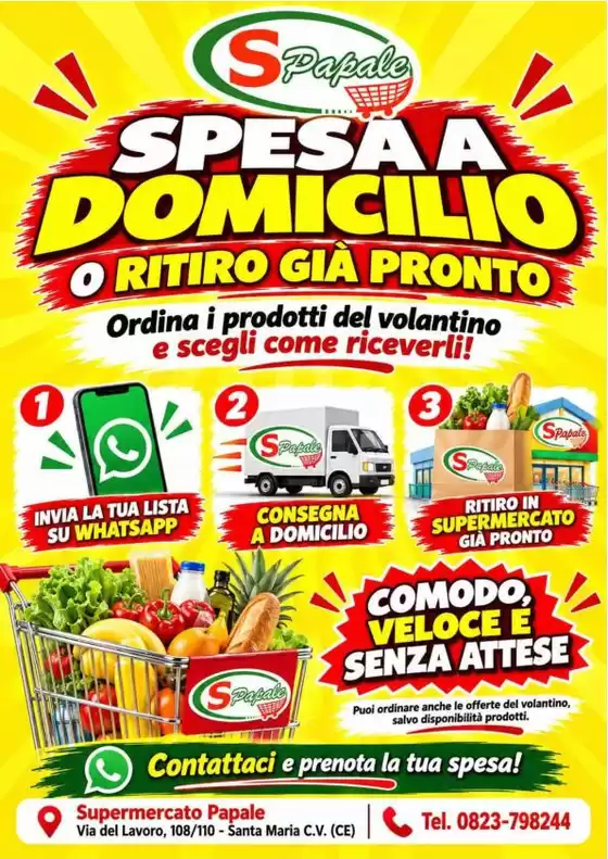 Volantino Supermercato Papale | Offerte | 2026-10-08T00:00:00.000Z - 2026-10-22T00:00:00.000Z