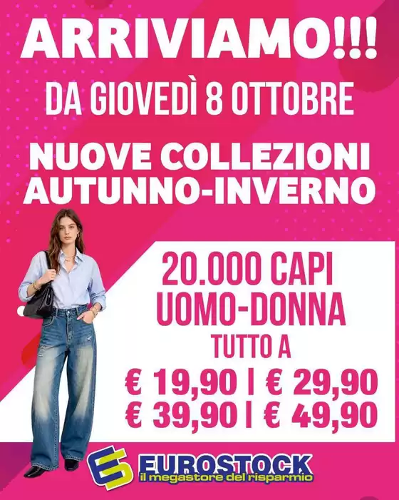 Volantino Eurostock a Terranuova Bracciolini | Arriviamo!!! | 2026-10-08T00:00:00.000Z - 2026-10-08T00:00:00.000Z