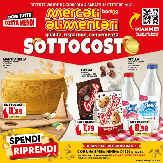 Volantino Mercati Alimentari a Allai | Sottocosto | 2026-10-08T00:00:00.000Z - 2026-10-17T00:00:00.000Z