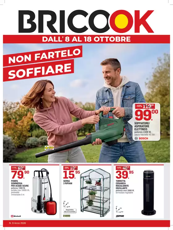 Volantino Brico ok a Silandro | NON FARTELO SOFFIARE | 2026-10-08T00:00:00.000Z - 2026-10-18T00:00:00.000Z