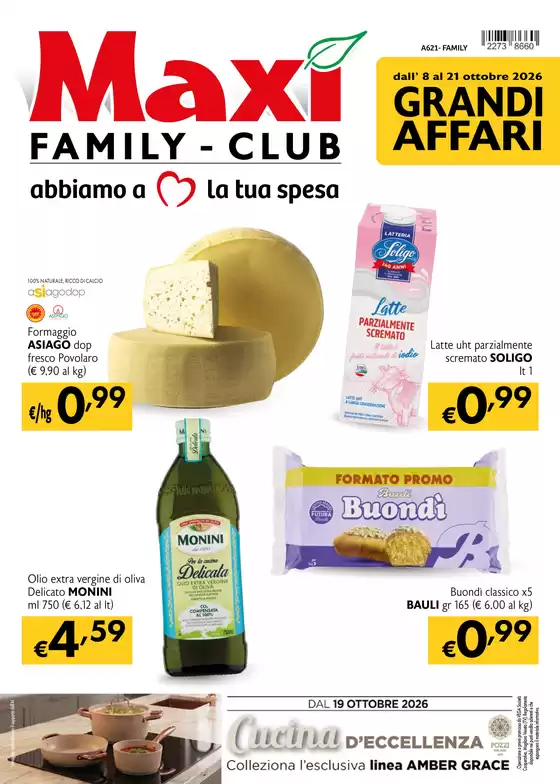 Volantino Maxì Family | Grandi affari | 2026-10-08T00:00:00.000Z - 2026-10-21T00:00:00.000Z