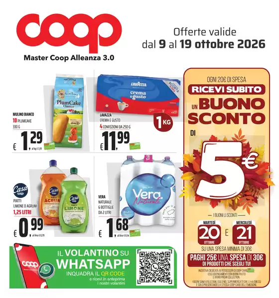 Volantino Coop | Offerte valide dal 9 al 19 Ottobre | 2026-10-09T00:00:00.000Z - 2026-10-19T00:00:00.000Z