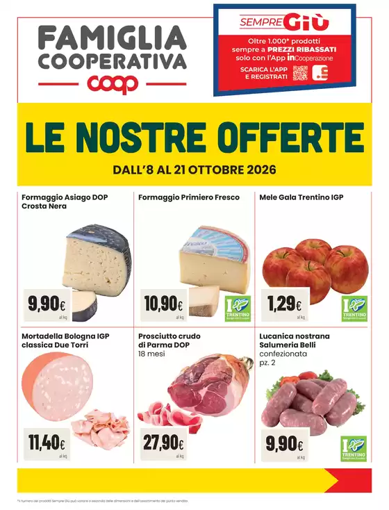 Volantino Coop | Le nostre offerte | 2026-10-08T00:00:00.000Z - 2026-10-21T00:00:00.000Z