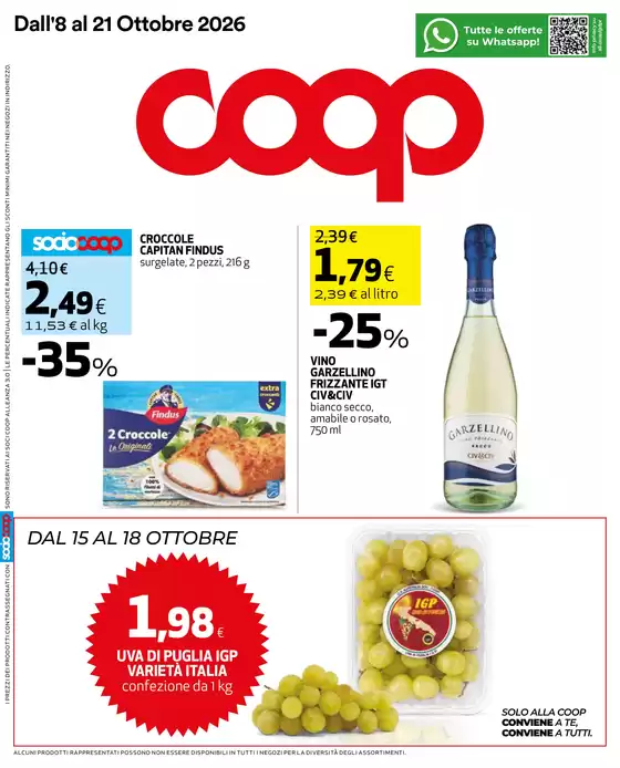 Volantino Coop a Medicina | Grandi Marche Coop | 2026-10-08T00:00:00.000Z - 2026-10-21T00:00:00.000Z
