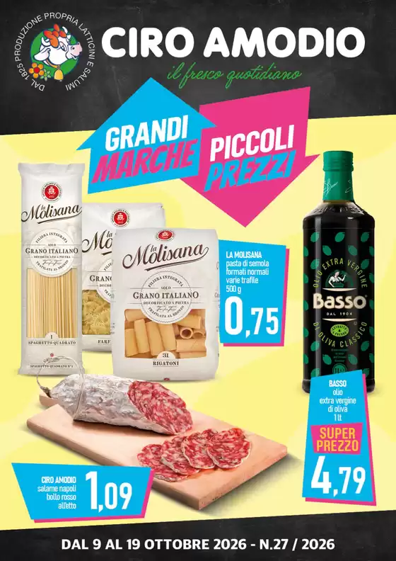 Volantino Ciro Amodio | Grandi marche, Piccoli prezzi | 2026-10-09T00:00:00.000Z - 2026-10-19T00:00:00.000Z