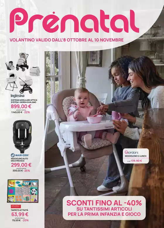 Volantino Prenatal a Roma | Prénatal | 2026-10-08T00:00:00.000Z - 2026-10-19T00:00:00.000Z