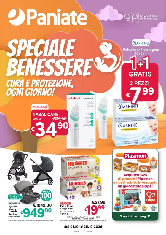 Volantino Paniate a Stroncone | Offerte Paniate | 2026-10-01T00:00:00.000Z - 2026-10-25T00:00:00.000Z