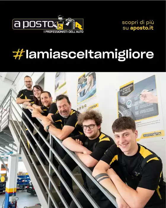 Volantino 'A posto' Officine e Carrozzerie a Boltiere | Offerte A Posto | 2026-10-09T00:00:00.000Z - 2026-10-23T00:00:00.000Z