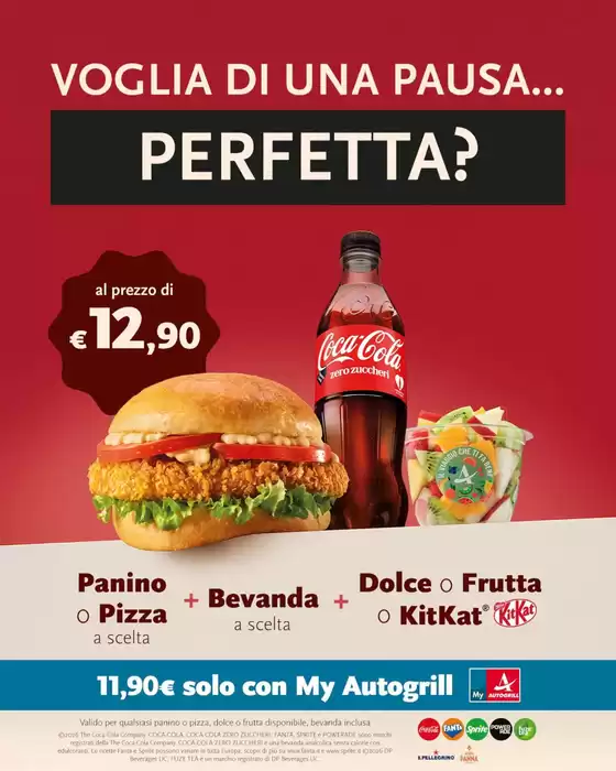 Volantino Autogrill a Cercenasco | Voglia di una pausa... | 2026-10-09T00:00:00.000Z - 2026-10-23T00:00:00.000Z