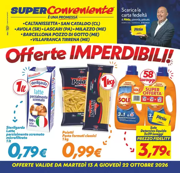 Volantino SuperConveniente | Offerte imperdibili! | 2026-10-13T00:00:00.000Z - 2026-10-22T00:00:00.000Z