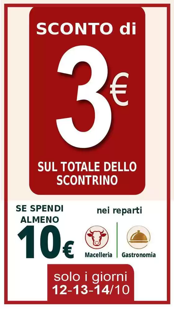 Volantino PrimoPrezzo a Lumezzane | Sconti di 3€ | 2026-10-12T00:00:00.000Z - 2026-10-14T00:00:00.000Z