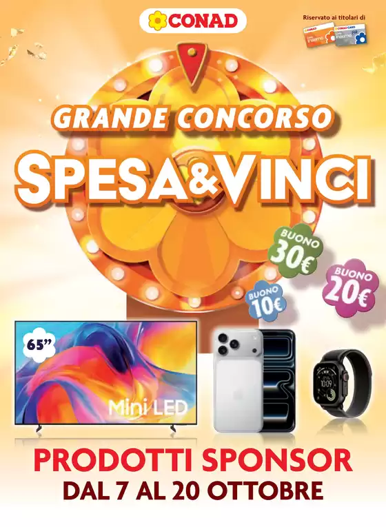 Volantino Sapori & Dintorni | PRODOTTI SPONSOR GRANDE CONCORSO SPESA E VINCI | 2026-10-07T00:00:00.000Z - 2026-10-20T00:00:00.000Z