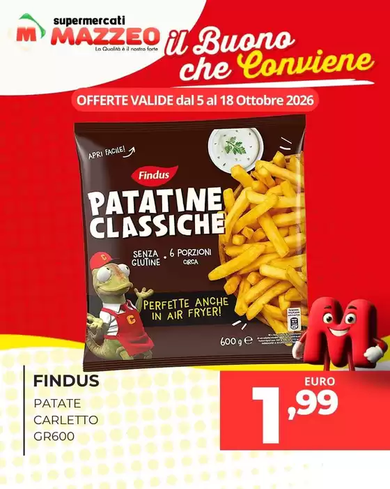 Volantino Mazzeo Supermercati a Marigliano | Il buono che conviene | 2026-10-05T00:00:00.000Z - 2026-10-18T00:00:00.000Z
