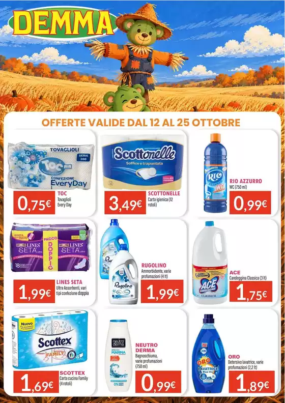 Volantino Sanitaria Demma a Milano | Offerte valide dal 12 al 25 ottobre | 2026-10-12T00:00:00.000Z - 2026-10-25T00:00:00.000Z