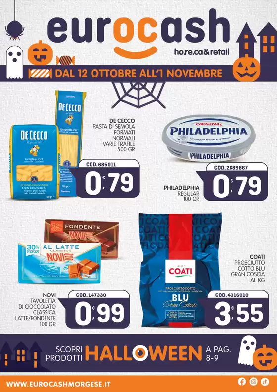 Volantino Eurocash Morgese a Nepi | Dal 12 ottobre all'1 novembre | 2026-10-12T00:00:00.000Z - 2026-11-01T00:00:00.000Z