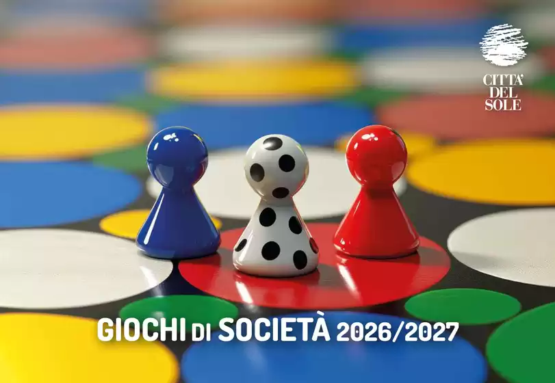Volantino Città del Sole a Vipiteno | Giochi di societa | 2026-10-12T00:00:00.000Z - 2027-06-30T00:00:00.000Z