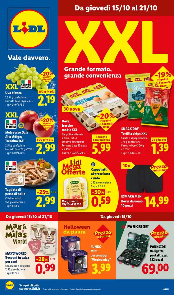 Volantino Lidl a  | XXL | 2026-10-15T00:00:00.000Z - 2026-10-21T00:00:00.000Z
