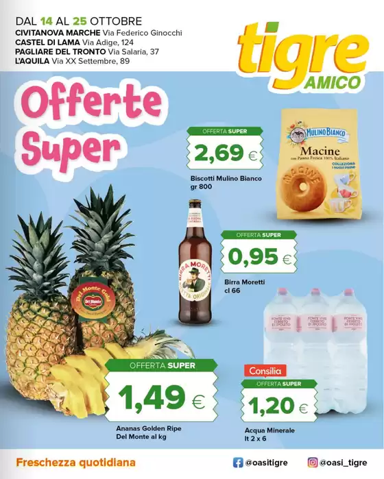 Volantino Tigre Amico | Offerte super | 2026-10-14T00:00:00.000Z - 2026-10-25T00:00:00.000Z