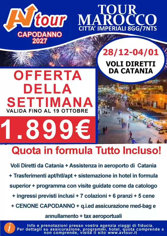 Volantino Av Tour a Sessa Aurunca | Offerta della settimana | 2026-12-28T00:00:00.000Z - 2027-01-04T00:00:00.000Z