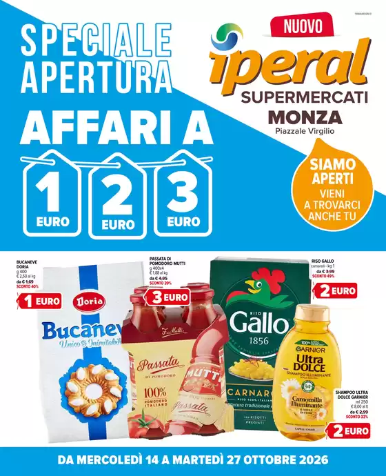 Volantino Iperal | Speciale apertura | 2026-10-14T00:00:00.000Z - 2026-10-27T00:00:00.000Z