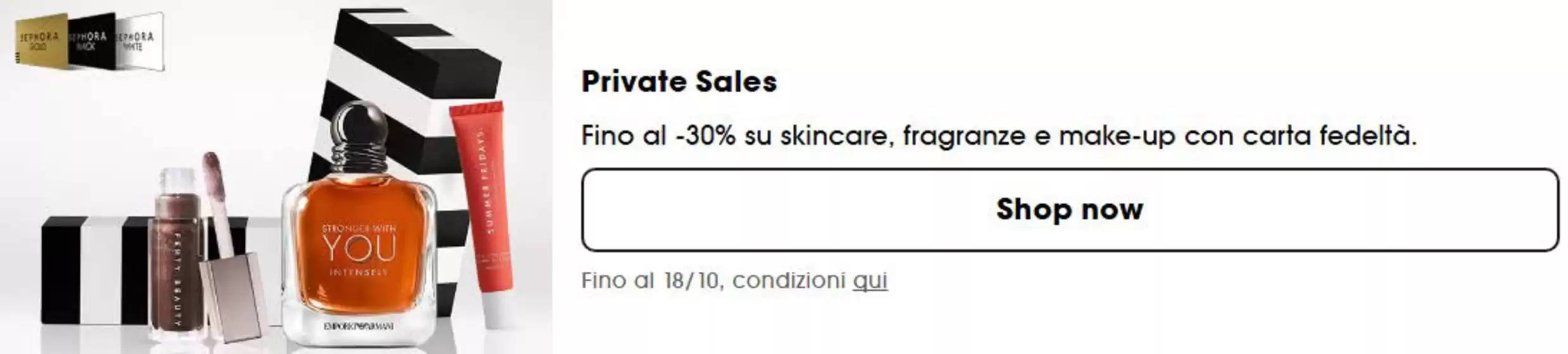 Volantino Sephora a Frossasco | Private sales | 2026-10-13T00:00:00.000Z - 2026-10-18T00:00:00.000Z
