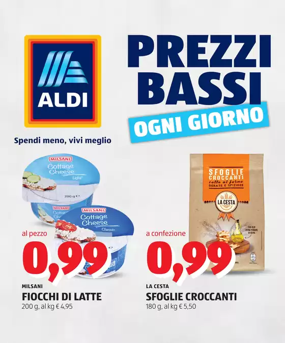 Volantino Aldi | Prezzi bassi ogni giorno | 2026-10-26T00:00:00.000Z - 2026-11-01T00:00:00.000Z