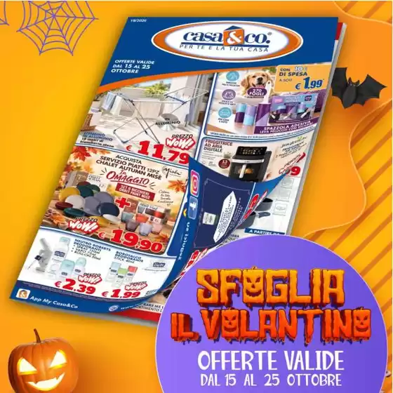 Volantino Casa & Co | Offerte valide dal 15 al 25 ottobre | 2026-10-15T00:00:00.000Z - 2026-10-25T00:00:00.000Z