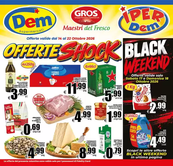 Volantino Dem | Offerte shock | 2026-10-14T00:00:00.000Z - 2026-10-22T00:00:00.000Z