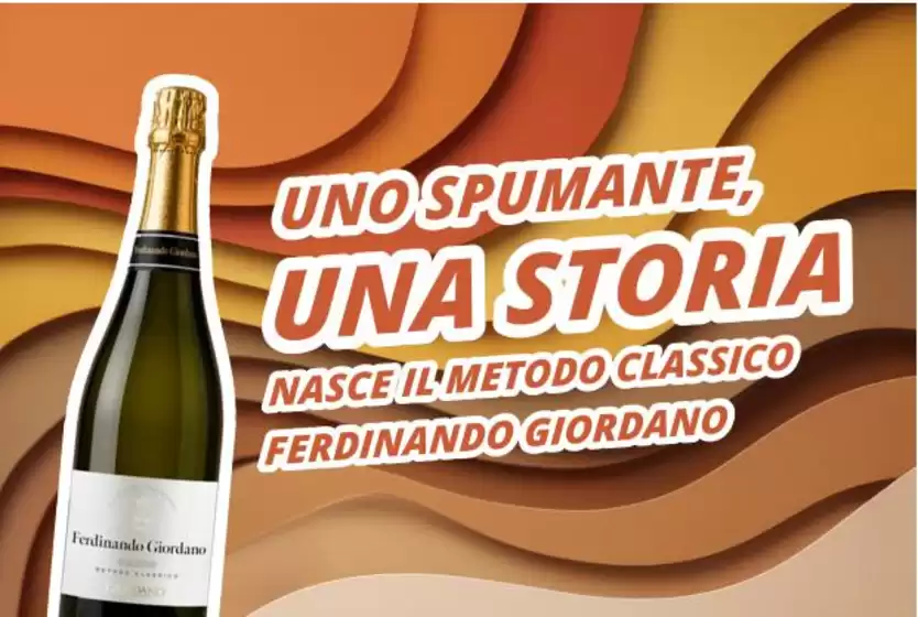 Volantino Giordano Vini | Uno spumante , una storia | 2026-10-14T00:00:00.000Z - 2026-10-20T00:00:00.000Z