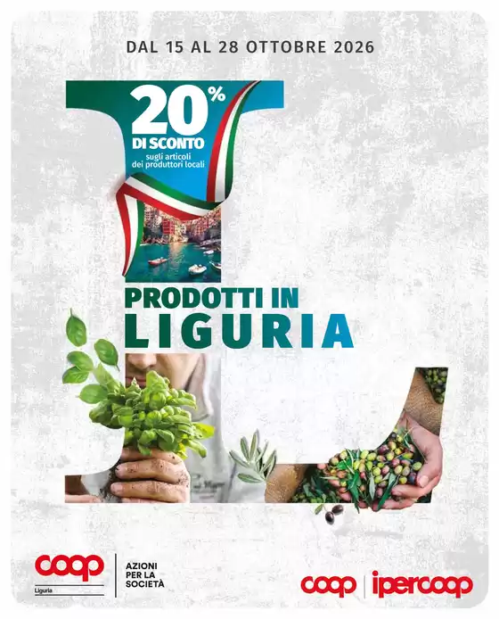 Volantino Coop | Prodotti in Liguria | 2026-10-15T00:00:00.000Z - 2026-10-28T00:00:00.000Z