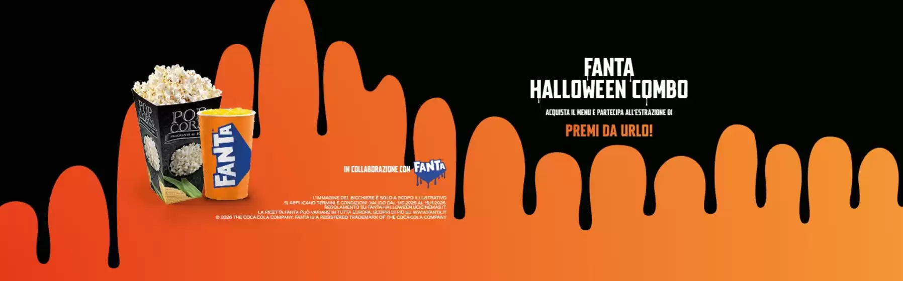 Volantino Uci Cinemas a Verano | Fanta halloween combo | 2026-10-14T00:00:00.000Z - 2026-11-15T00:00:00.000Z