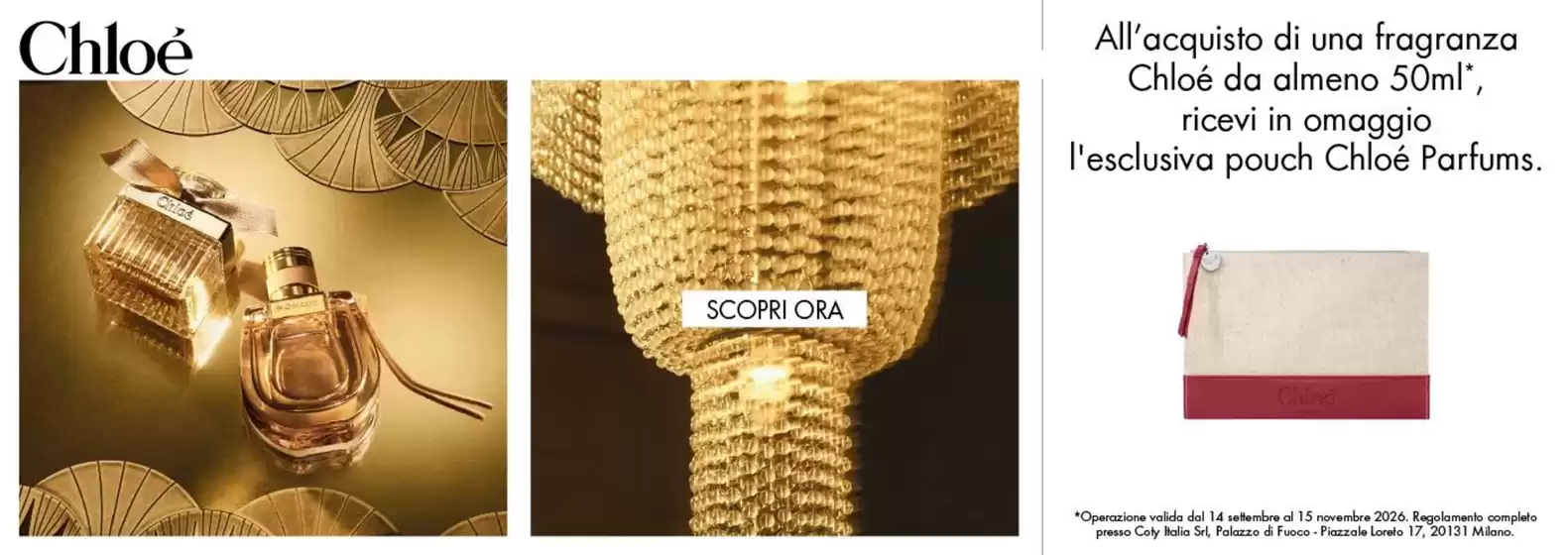Volantino Sensation Profumerie a Dolo | Chloe | 2026-10-14T00:00:00.000Z - 2026-11-15T00:00:00.000Z