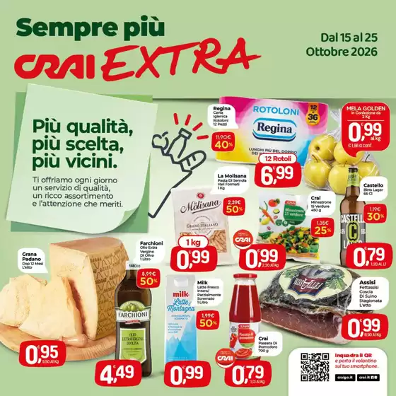 Volantino Crai a Cerveteri | Crai in festa | 2026-10-15T00:00:00.000Z - 2026-10-25T00:00:00.000Z