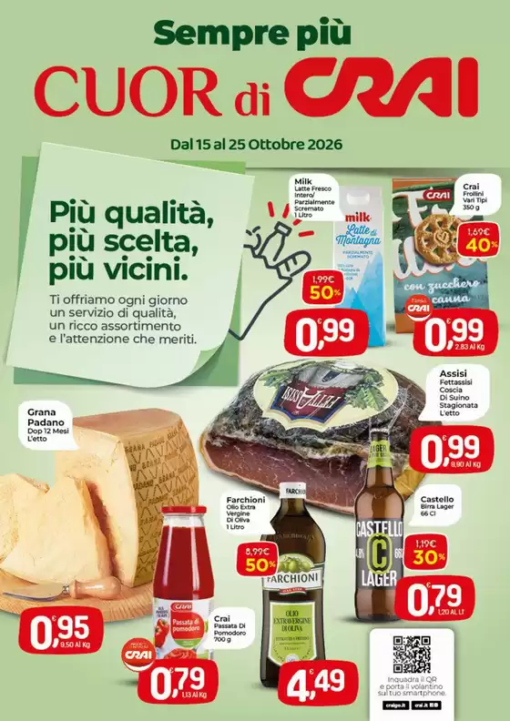Volantino Crai | Crai in festa | 2026-10-15T00:00:00.000Z - 2026-10-25T00:00:00.000Z