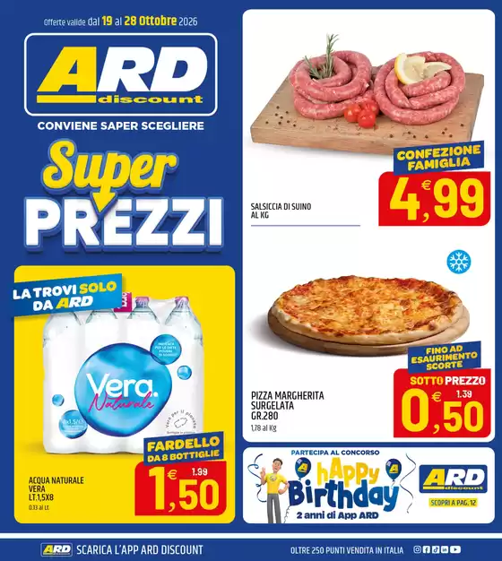 Volantino ARD Discount a Messina | Super prezzi | 2026-10-19T00:00:00.000Z - 2026-10-28T00:00:00.000Z