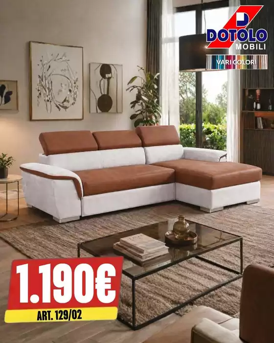 Volantino Dotolo Mobili a Ciampino | Risparmia ora con le nostre offerte | 2026-10-15T00:00:00.000Z - 2026-10-29T00:00:00.000Z