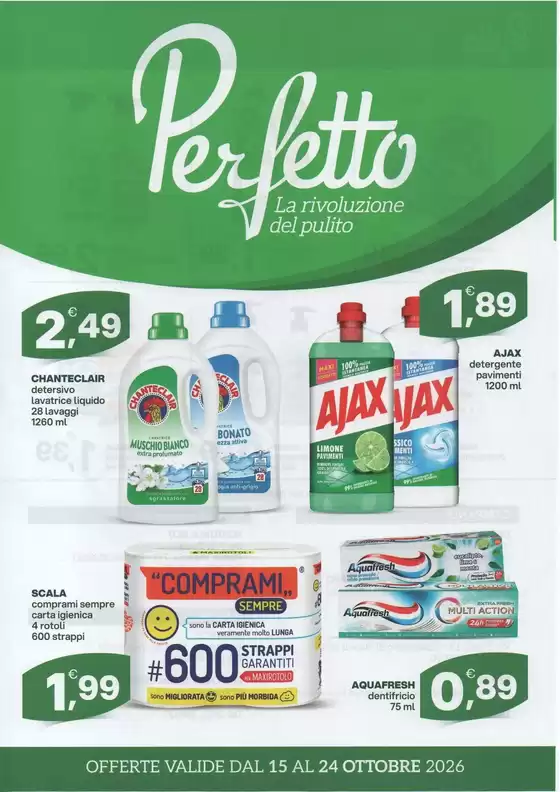 Volantino Colonya a Sefro | La rivoluzione del pulito | 2026-10-15T00:00:00.000Z - 2026-10-24T00:00:00.000Z