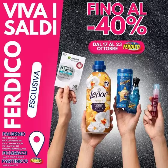 Volantino Ferdico a Olivetta San Michele | Viva i saldi | 2026-10-17T00:00:00.000Z - 2026-10-23T00:00:00.000Z