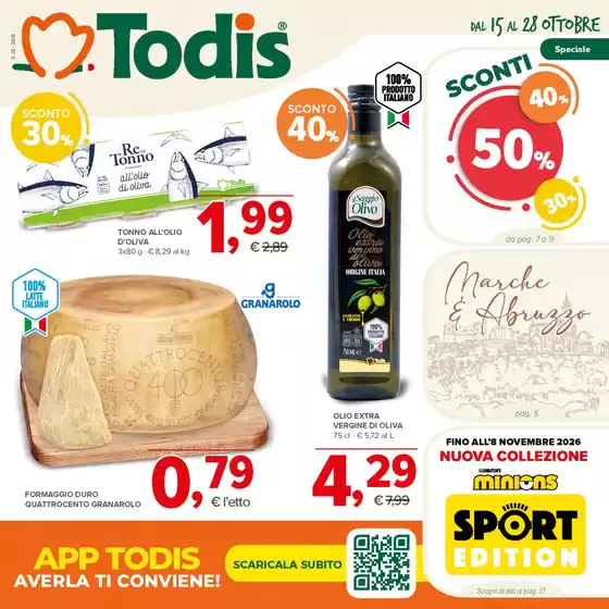 Volantino Todis a Petralia Soprana | Sconti 30%40%50% | 2026-10-15T00:00:00.000Z - 2026-11-08T00:00:00.000Z