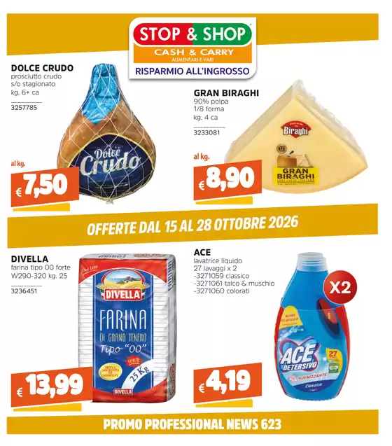 Volantino Stop e Shop a Monopoli | OFFERTE DAL 15 AL 28 OTTOBRE 2026 | 2026-10-15T00:00:00.000Z - 2026-10-28T00:00:00.000Z