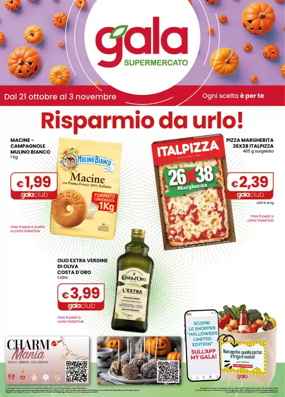 Volantino Gala a Subbiano | Risparmio da urlo! | 2026-10-21T00:00:00.000Z - 2026-11-03T00:00:00.000Z