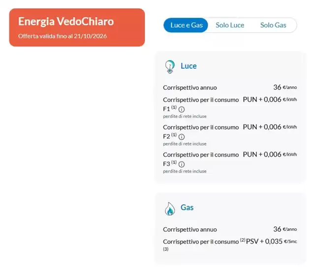 Volantino Engie a Terracina | Energia VedoChiaro | 2026-10-15T00:00:00.000Z - 2026-10-21T00:00:00.000Z